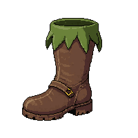 elven leaf boots  brand new polished