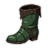 elven leaf boots  cursed dark