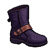 Ninja Tabi Shoes Pristine Clean — free pixel art sprite from the Runner Boots collection, transparent PNG