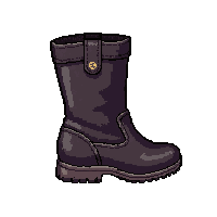 Wind Speed Boots Simple Plain — free pixel art sprite from the Runner Boots collection, transparent PNG
