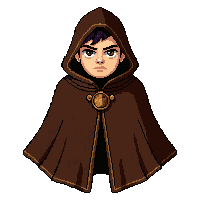 brown travel cloak armored reinforced