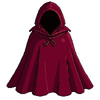 crimson vampire cloak pristine new fabric