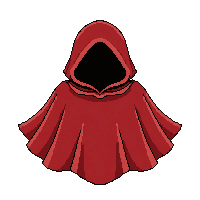 fire flame cape pristine new fabric