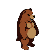 South East — free pixel art sprite from Runner Characters Cavebear