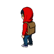 North West — free pixel art sprite from Runner Characters Dash