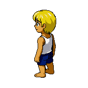North West — free pixel art sprite from Runner Characters Dashsurfer