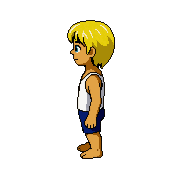 West — free pixel art sprite from Runner Characters Dashsurfer
