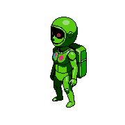 South West — free pixel art sprite from Runner Characters Gardendrone