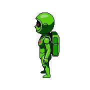 West — free pixel art sprite from Runner Characters Gardendrone