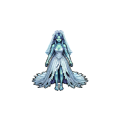South — free pixel art sprite from Runner Characters Genre Ghost Bride