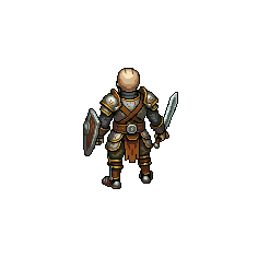 West — free pixel art sprite from Runner Characters Genre Skeleton Warrior