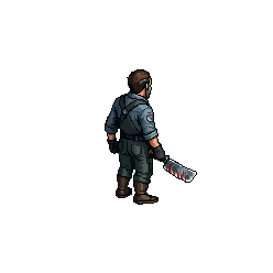 North — free pixel art sprite from Runner Characters Genre Slasher Killer