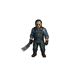 South — free pixel art sprite from Runner Characters Genre Slasher Killer