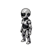 South West — free pixel art sprite from Runner Characters Ghostbot