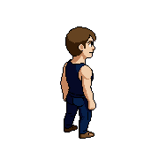 North East — free pixel art sprite from Runner Characters Gymbro