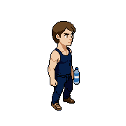 South East — free pixel art sprite from Runner Characters Gymbro