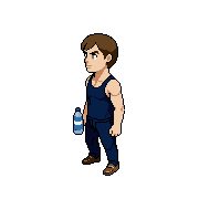 South West — free pixel art sprite from Runner Characters Gymbro