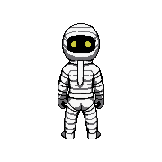 North — free pixel art sprite from Runner Characters Mummog