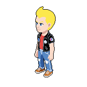 South West — free pixel art sprite from Runner Characters Punkrocker