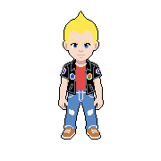 South — free pixel art sprite from Runner Characters Punkrocker