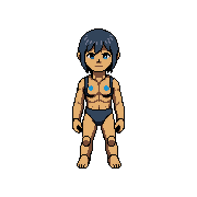 South — free pixel art sprite from Runner Characters Skybytev2