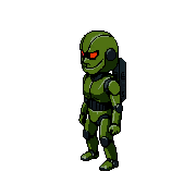 South West — free pixel art sprite from Runner Characters Warmech