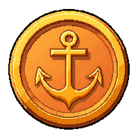 Copper  Anchor — free pixel art sprite from Runner Coins