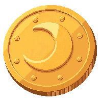 copper  crescent moon