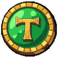 Emerald Encrusted  Ankh — free pixel art sprite from Runner Coins