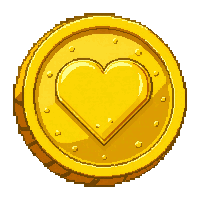 gold  heart
