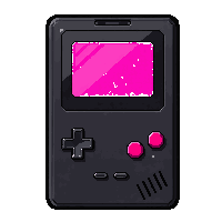 Burner Phone Device  Neon Pink Glow — free pixel art sprite from Runner Cyberpunk Gear