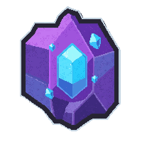 data shard crystal  damaged but working