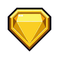 data shard crystal  gold luxury trim