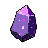 data shard crystal  graffiti covered street
