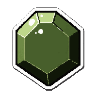 data shard crystal  military olive drab