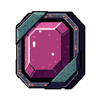 data shard crystal  worn duct taped