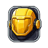 Disguise Hologram  Gold Luxury Trim — free pixel art sprite from Runner Cyberpunk Gear