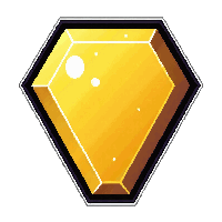 Adrenaline Pump  Gold Luxury Grade — free pixel art sprite from Runner Cyberpunk Implants