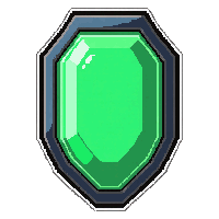 Adrenaline Pump  Green Bio Organic — free pixel art sprite from Runner Cyberpunk Implants