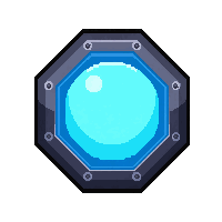 adrenaline pump neon blue glowing