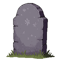 gravestone  rustic worn