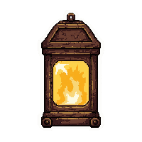 lit lantern  fantasy enchanted glowing