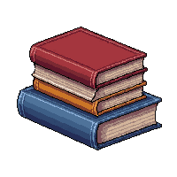 stack of books  simple plain