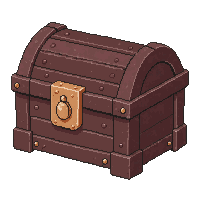 treasure chest  rustic worn