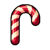 candy cane  sparkling magical