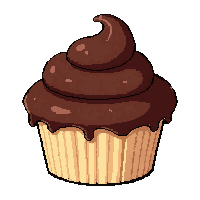 chocolate cupcake  old and dried