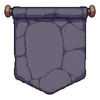 banner wall flag dwarven stone