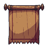 banner wall flag medieval wooden