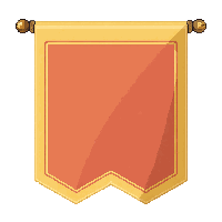 banner wall flag royal golden
