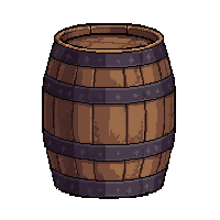barrel storage ancient dusty